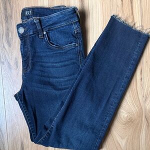 Kut from the Kloth Women's Indigo Ankle Jeans